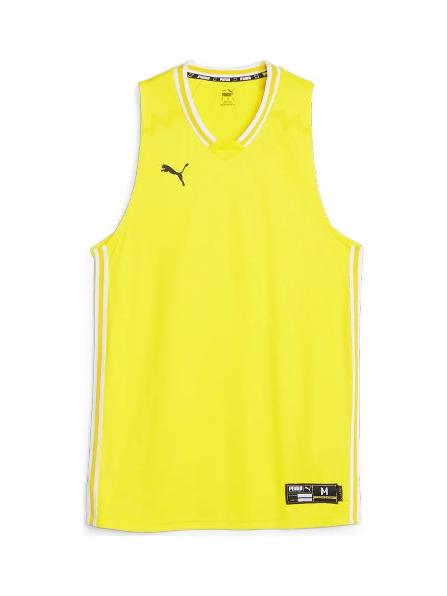 Débardeur de Sport Jaune Homme Puma Hoops 2