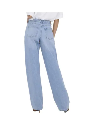 Jean Droit Taille Basse Bleu Clair Femme JDY Katie 1006 2