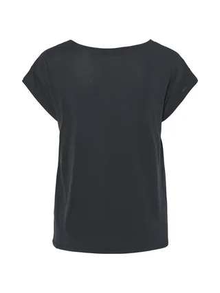 T-Shirt Noir Femme Pieces Kamala 2
