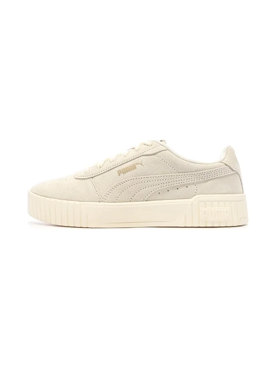 Baskets Beiges Femme Puma Carina 2.0 2