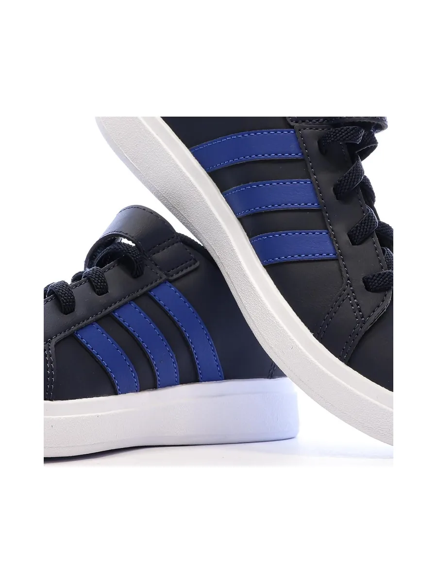 Baskets Noir Garçon Adidas Grand Court 2.0 El 7