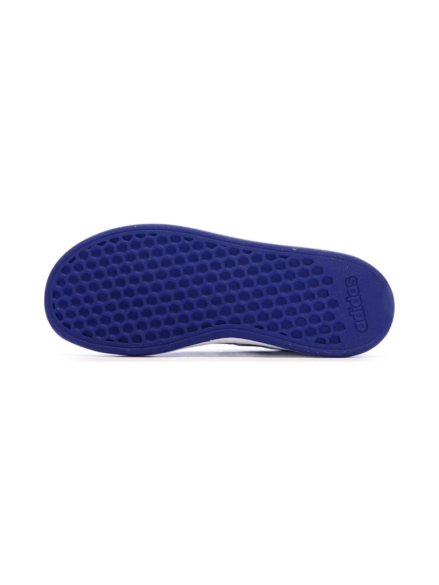 Baskets Blanc/Bleu Garçon Junior Adidas Grand Court 2.0 6