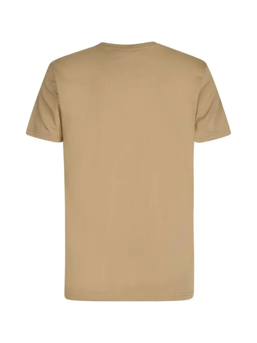 T-shirt Marron Clair Homme Petrol Industries TSR002-9999 3