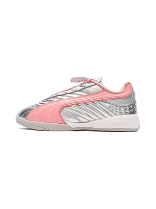 Baskets Argent/Rose Fille Puma Goalgetter 1