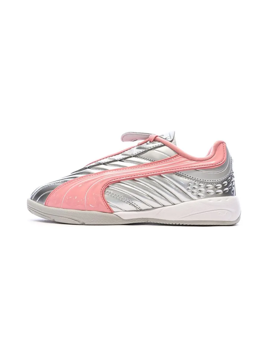 Baskets Argent/Rose Fille Puma Goalgetter 2
