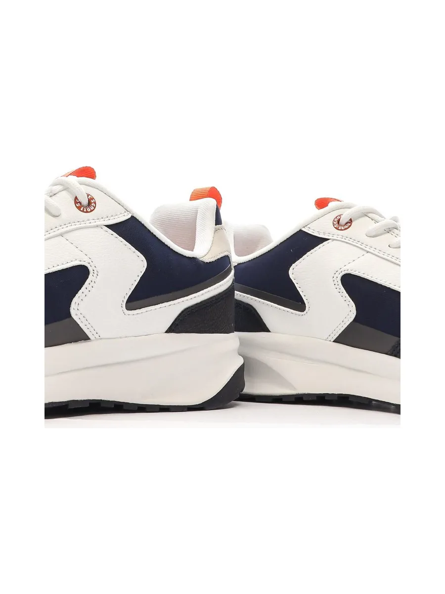 Baskets Blanches/Noires Homme Schott Maki 7