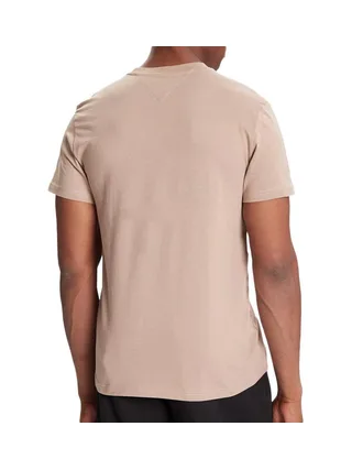 T-shirt Marron Homme Tommy Hilfiger Flag 2