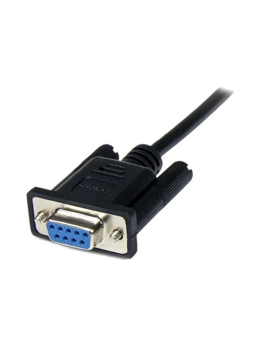 StarTech.com SCNM9FM2MBK serial cable 2
