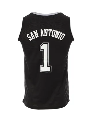 San Antonio Maillot de basketball Noir Homme Sport Zone 2