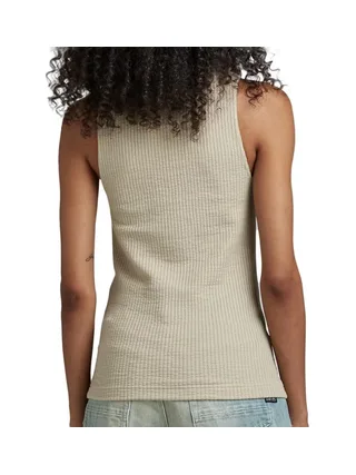Débardeur Vert Femme G-Star Raw D23093 2