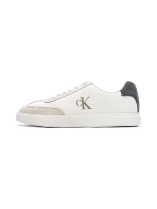 Baskets Blanches/Beiges Homme Calvin Klein Jeans Low Prof 1