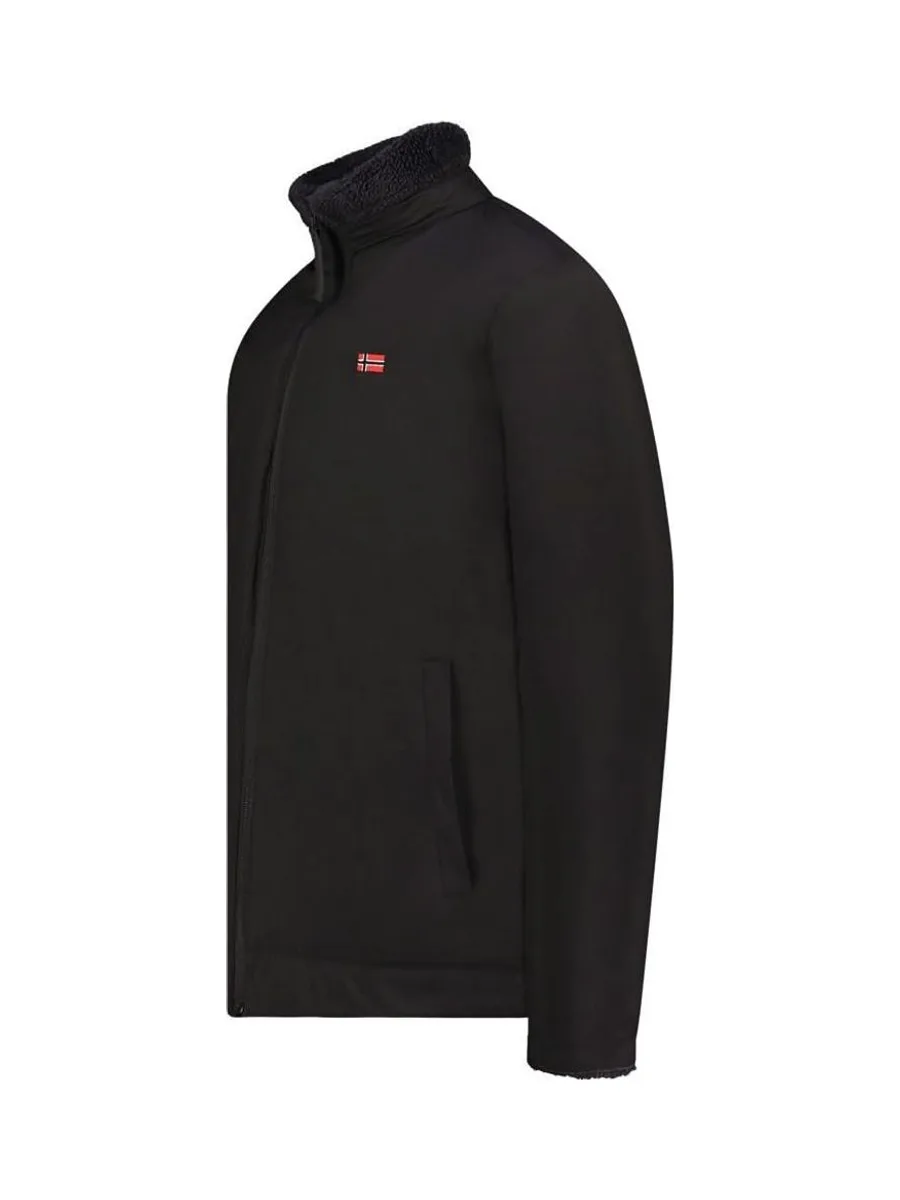 Veste Polaire Noire Homme Geographical Norway Ureversible 4