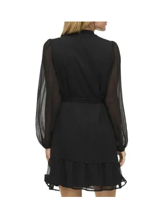 Robe Noire Femme Vila Falia 2