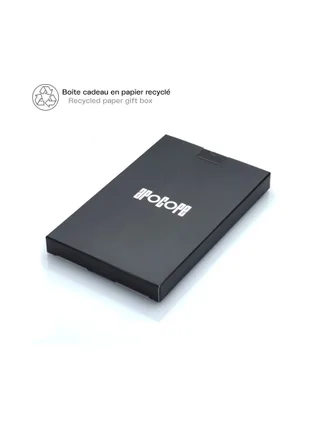 JOCE - Porte-cartes vertical à poche en liège - Naturel 14