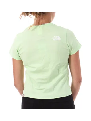T-shirt Vert Femme The North Face W Coordinates 2