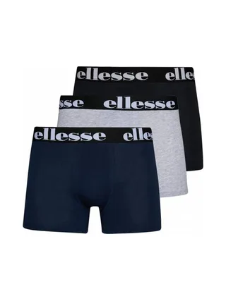 x3 Boxers Marine/Gris/Noir Homme Ellesse SJ00459 1