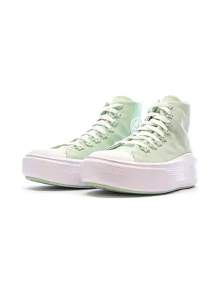 Baskets Vertes Femme Converse All Star Motion 5