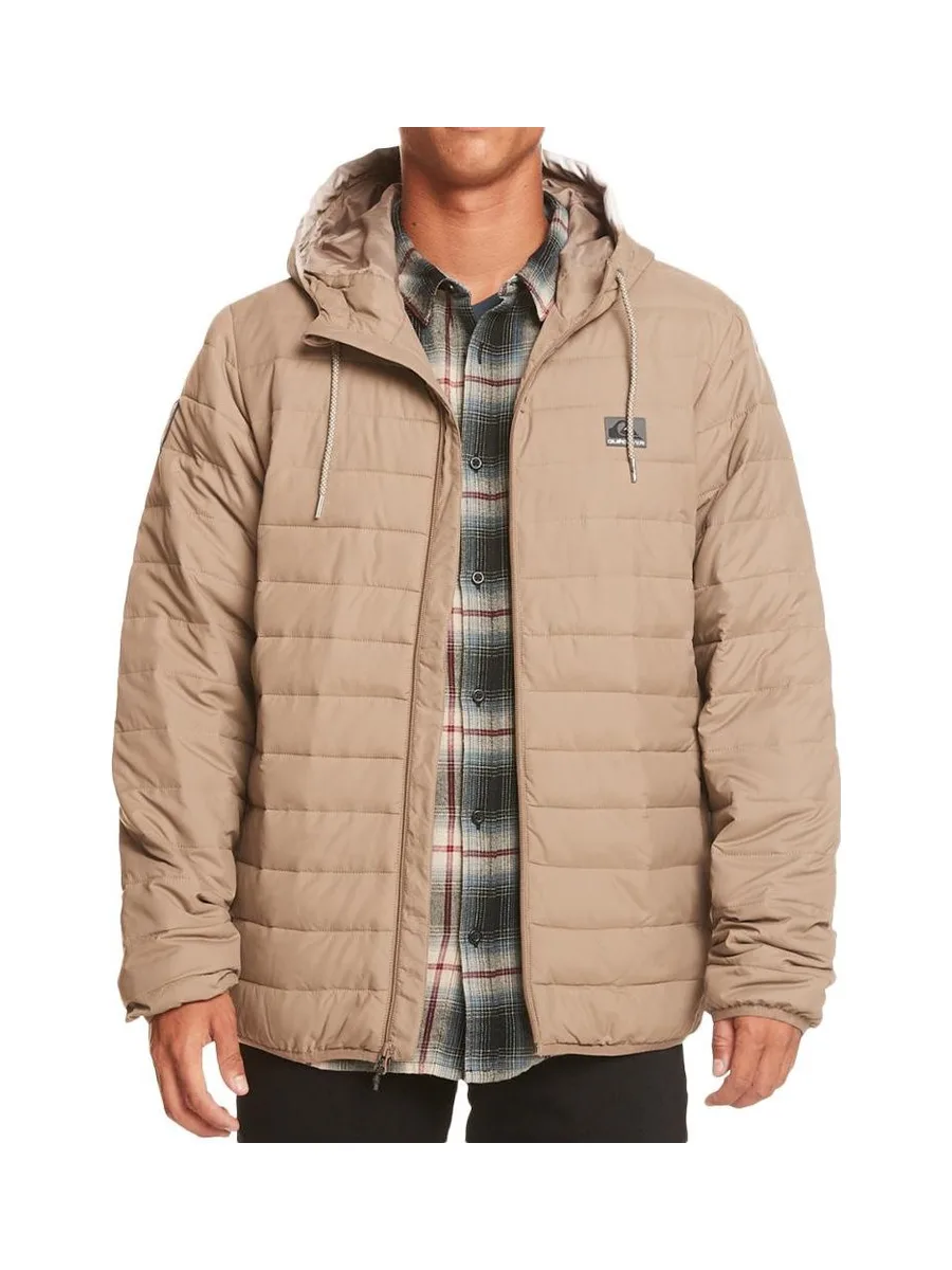 Doudoune Beige Homme Quiksilver EQYJK04008 2