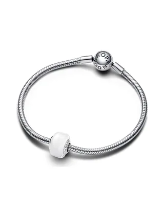Pandora - Charm Verre en argent sterling blanc 3