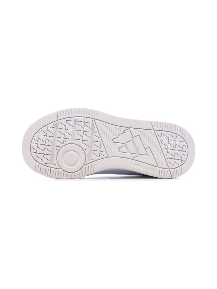 Baskets Blanc/Rose Enfant Adidas Tensaur 6