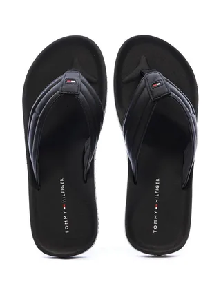 Tongs Noires Homme Tommy Hilfiger Padded 3