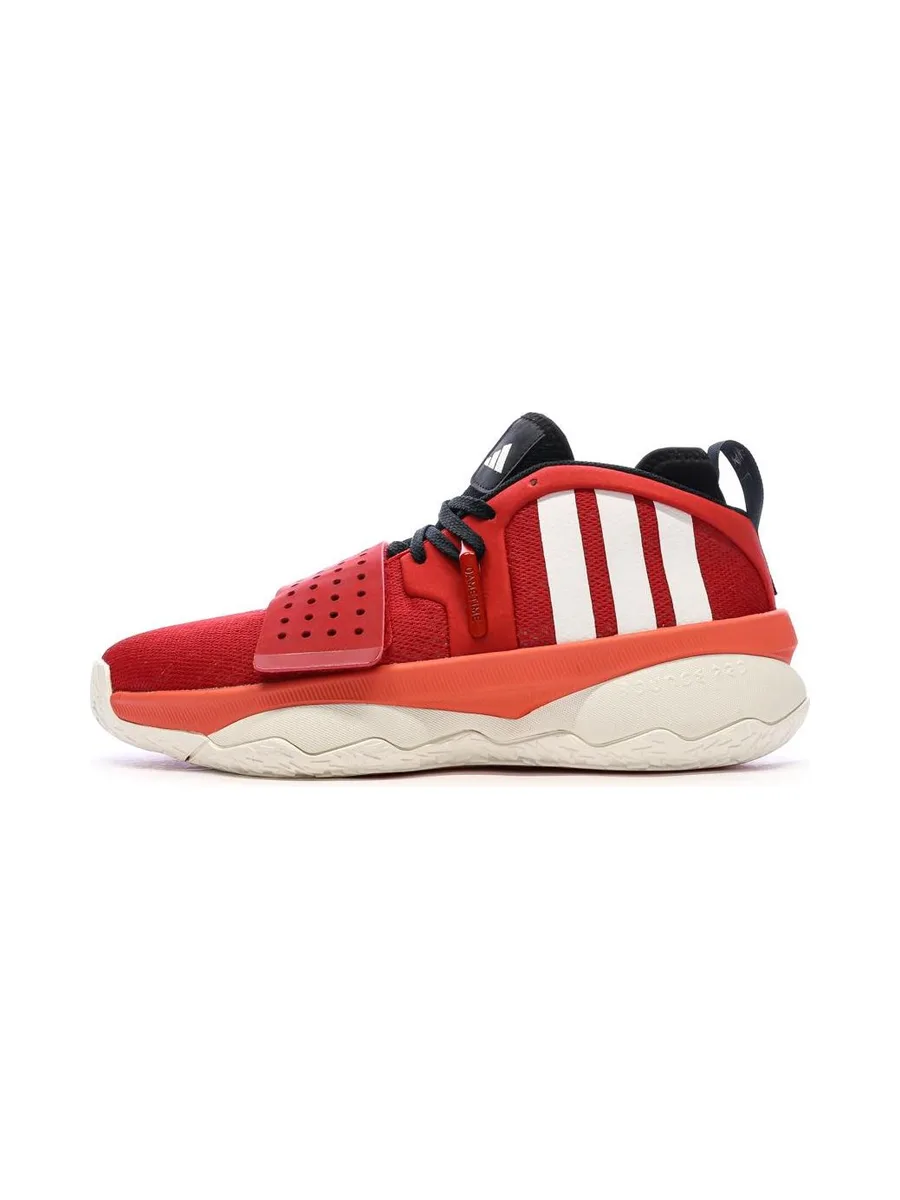 Chaussures de basketball Rouge Homme Adidas Dame 8 1