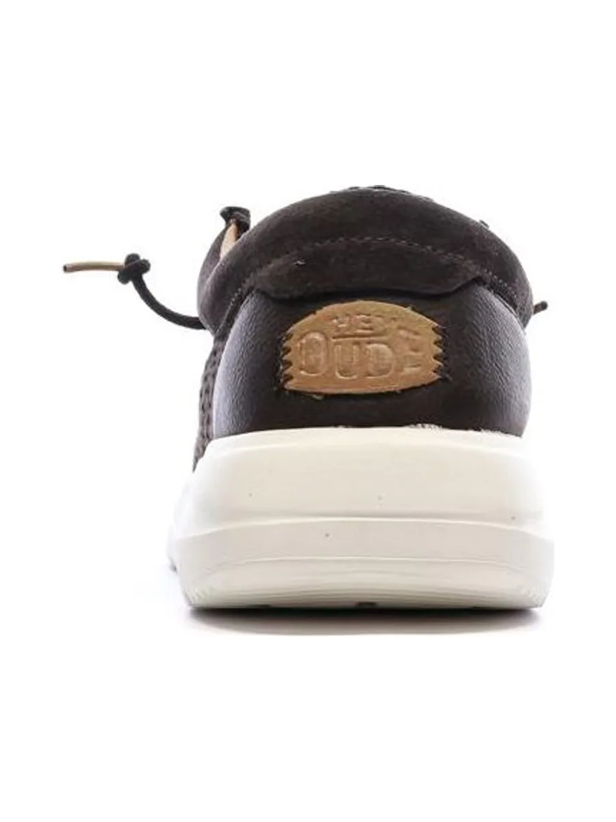 Chaussures Marron Homme Hey Dude Mole Brown 4