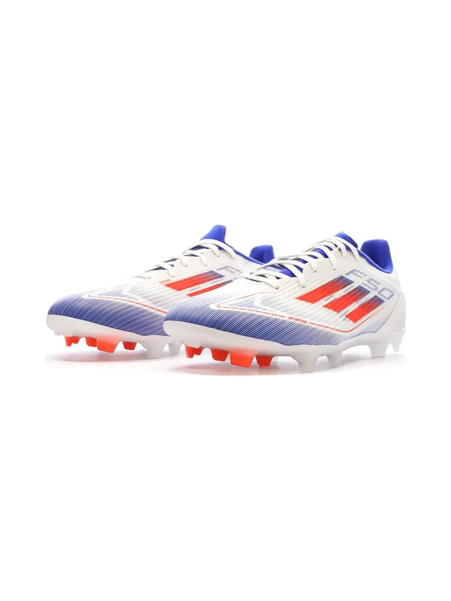 Chaussures de Foot Blanc/Bleu Adulte Adidas F50 League FG/MG 7