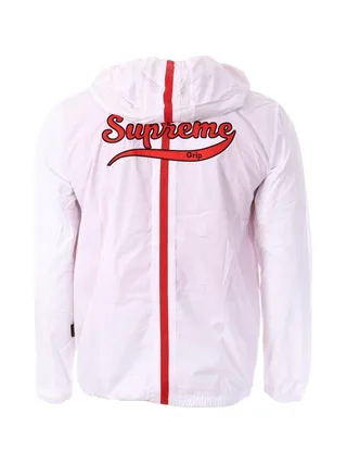 Veste Coupe-Vent Blanc Homme Supreme Grip Treeko 2