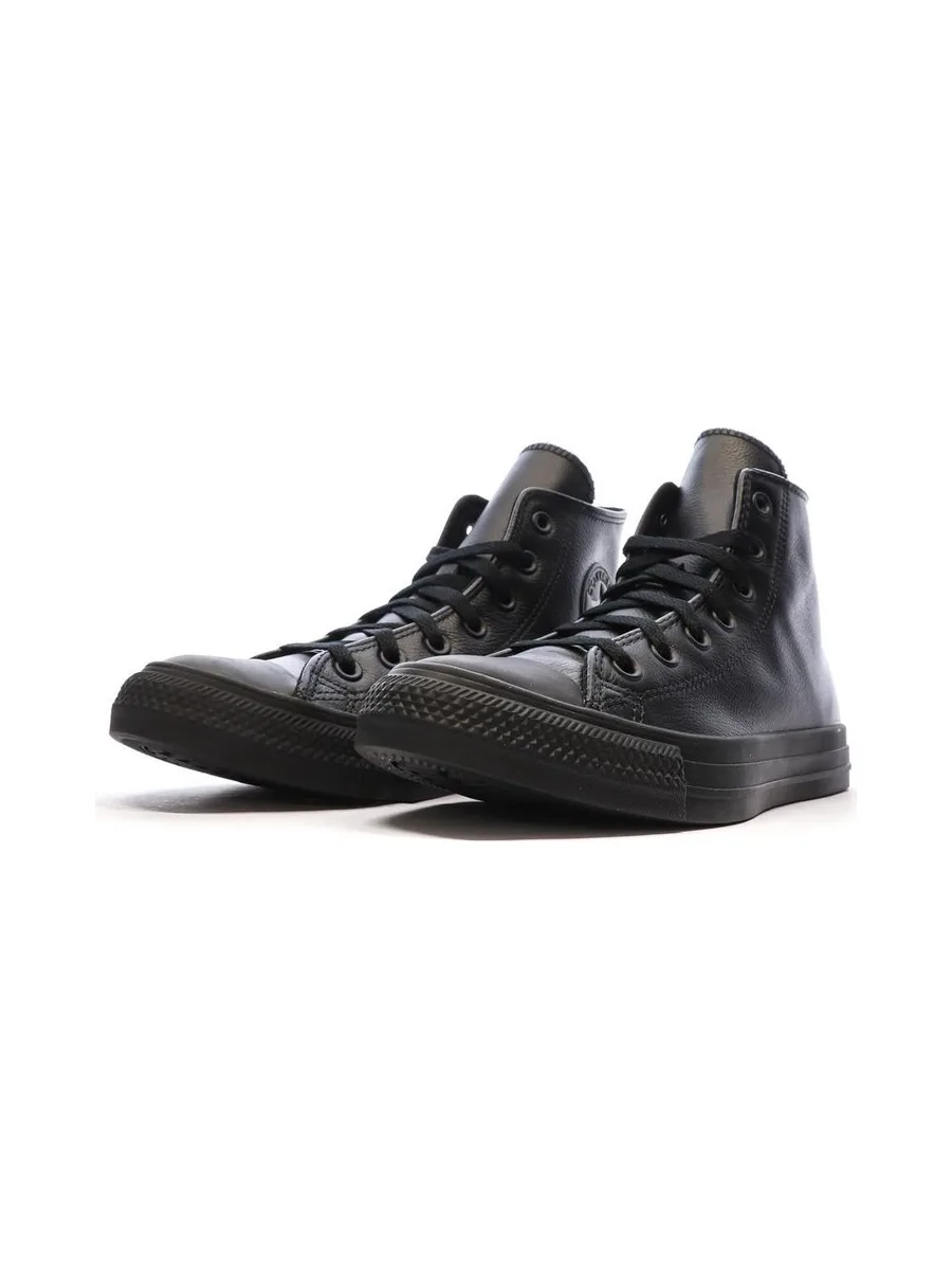 Baskets Noires Homme Converse Black Mono 7