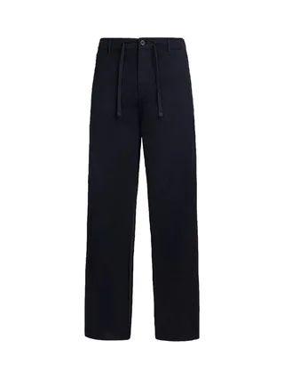 Pantalon Fluide Marine Homme Teddy Smith Linen 1