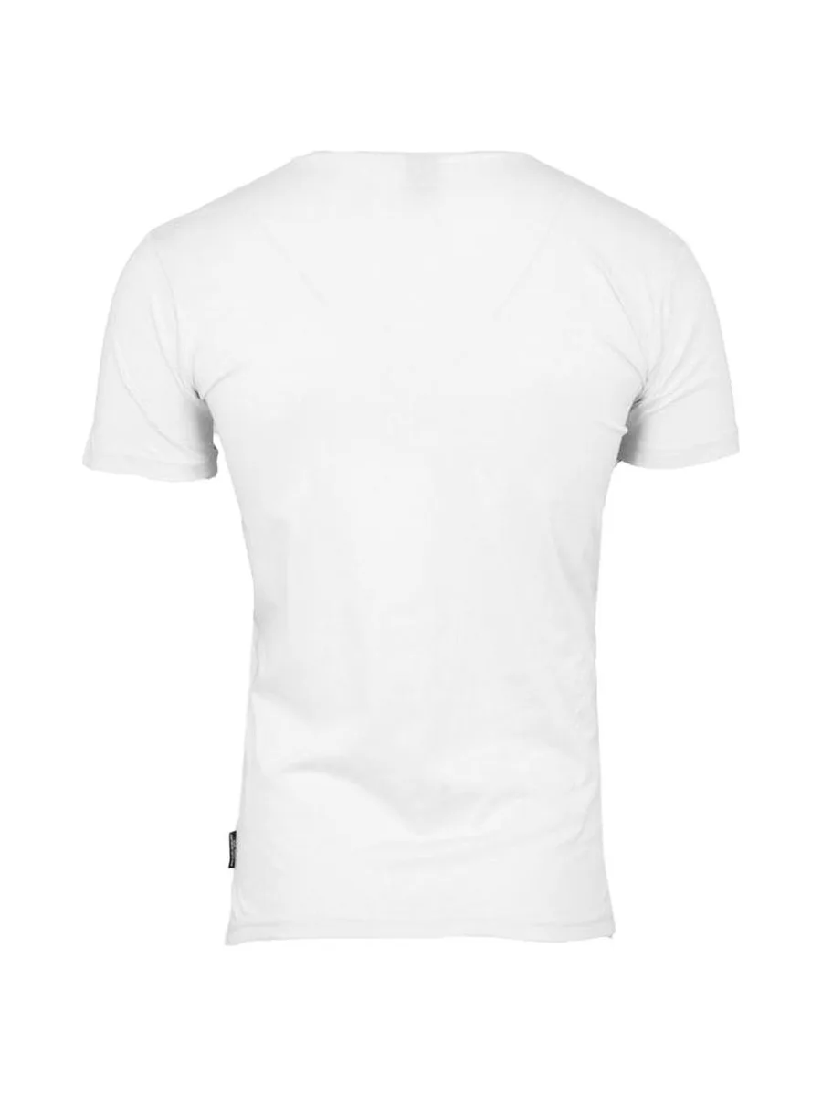 T-shirt Blanc Homme La Maison Blaggio Tete 3