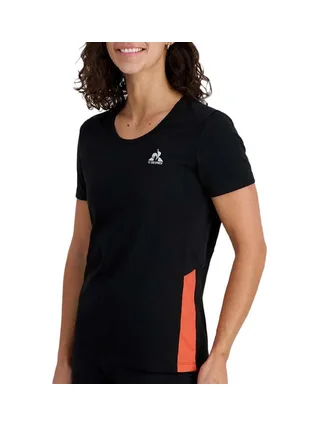 Maillot de Sport Noir Femme Le Coq Sportif Training 1