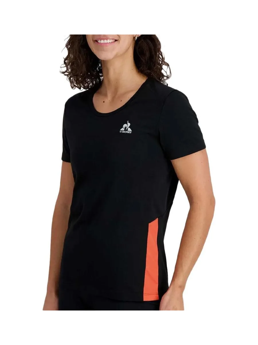 Maillot de Sport Noir Femme Le Coq Sportif Training 1