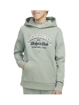 Sweat Vert Garçon Jack & Jones Logo 1