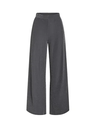 Pantalon fluide Gris Femme Vila Vieleinas 1