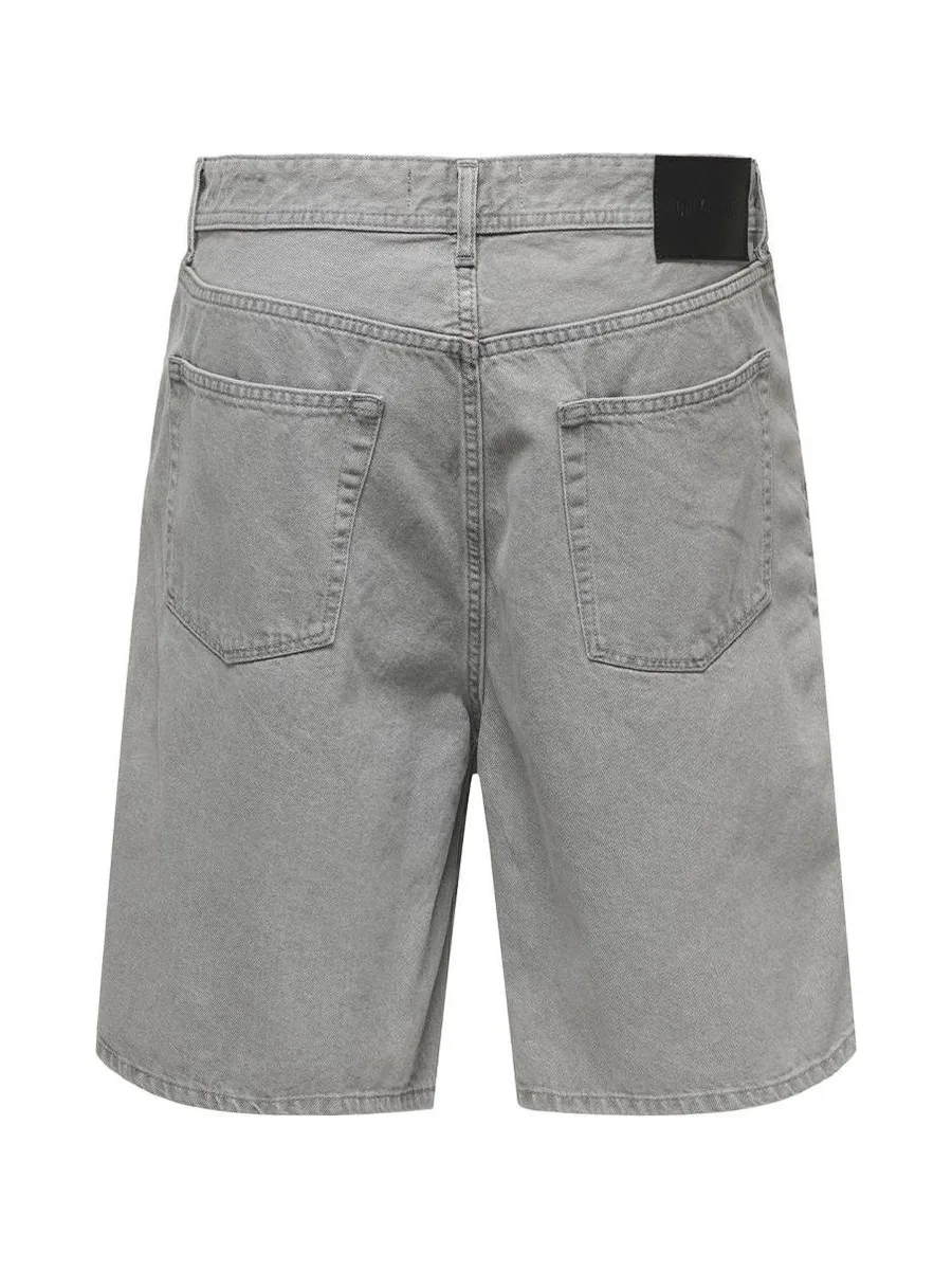 Short en Jean Gris Homme Only & Sons Onsfade Pim 3