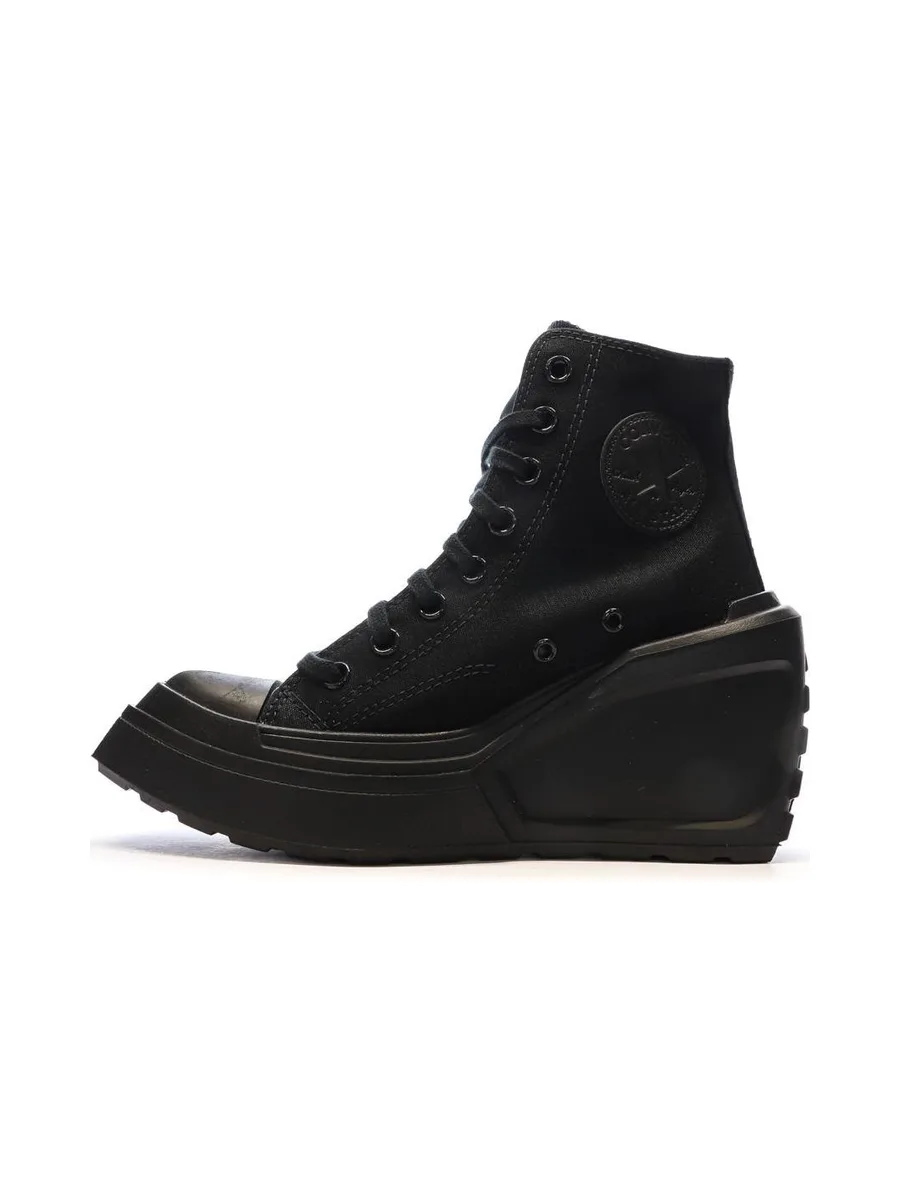 Baskets Noires Femme Converse Chuck 70 De Luxe Wedge 2