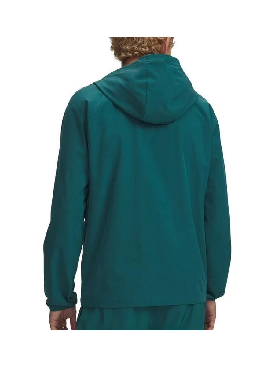 Veste de Pluie Verte Bleuté Homme Under Armour Ua Stretch 3