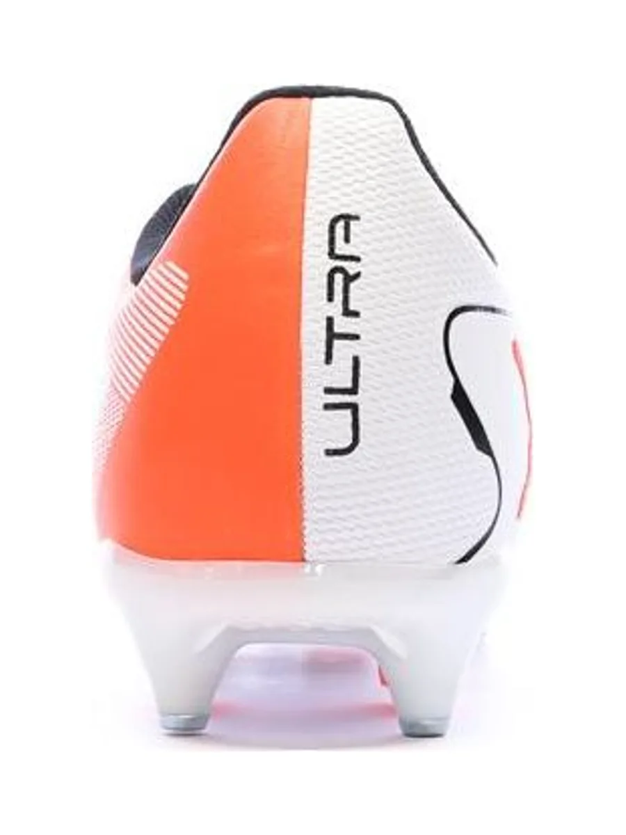 Chaussures de football Blanc/Orange Homme Puma Ultra 5 Play Mxsg 3