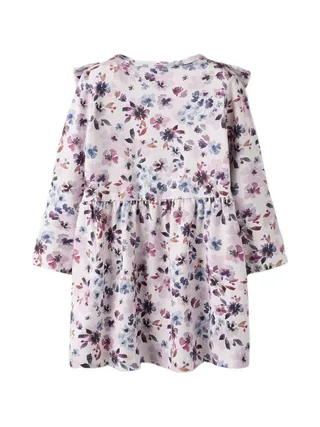 Robe Fleuris Rose/Blanc Fille Name it Fkayla 2