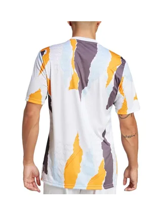 Real Madrid Maillot Prématch Multicolore Homme Adidas 24/25 2