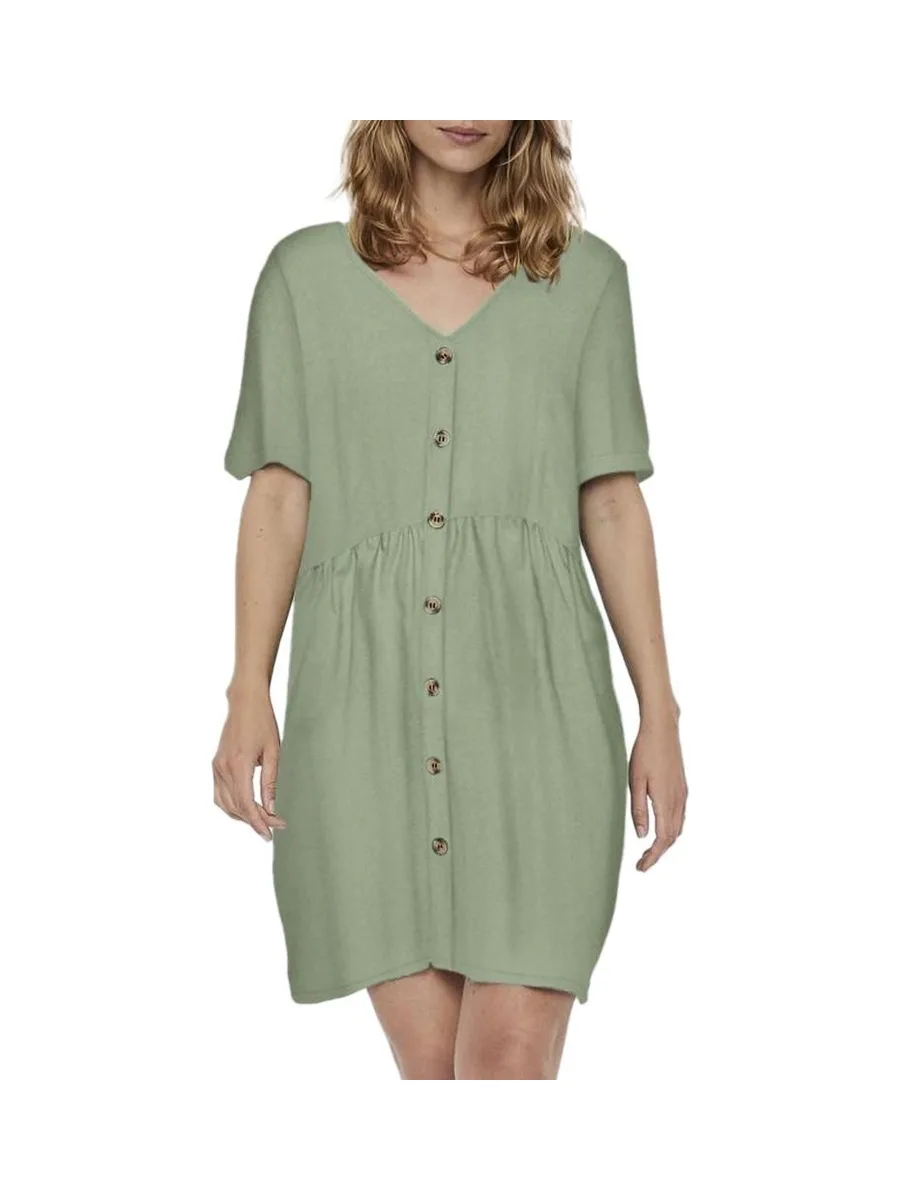 Robe Verte Femme Vero Moda Mathilda 2