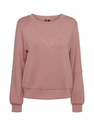 Sweat Rose Femme Pieces Niva 1