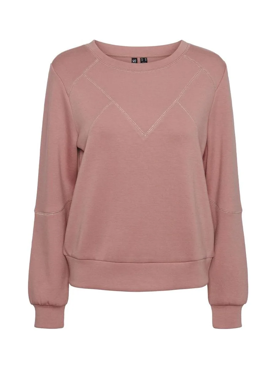 Sweat Rose Femme Pieces Niva 1