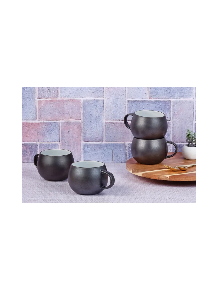 Tasse GOURMET 12cl - 4 pièces - Onyx 2