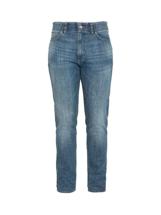 Jean Droit Bleu Homme Schott TRD196832 1