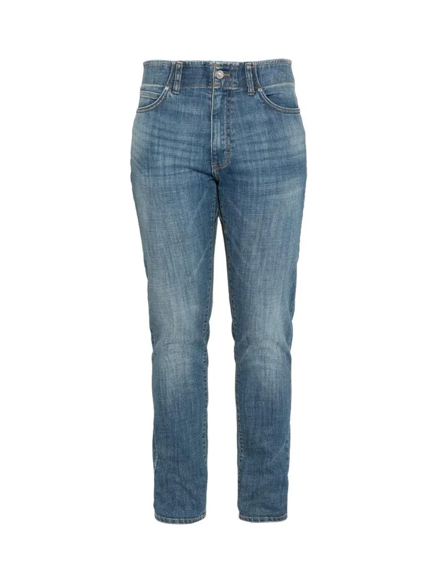 Jean Droit Bleu Homme Schott TRD196832 2
