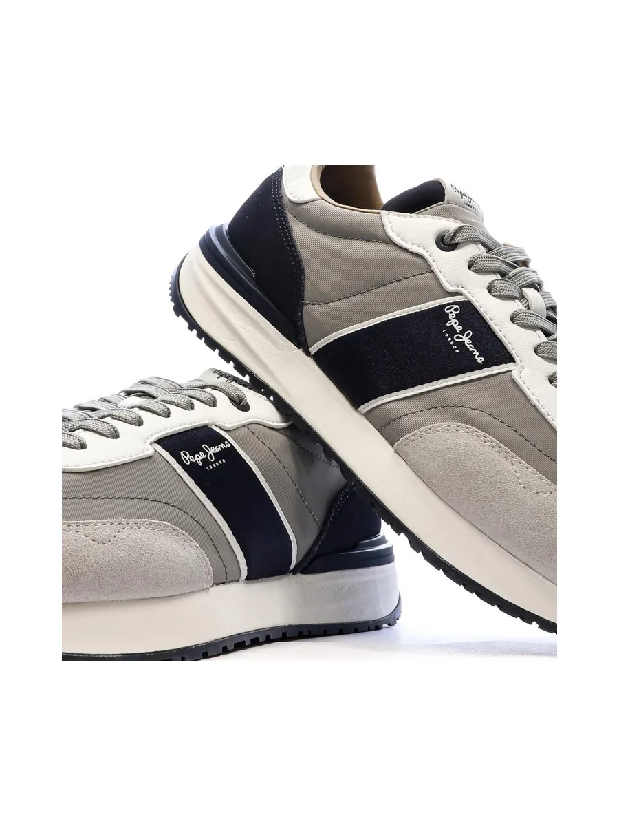 Baskets Gris Homme Pepe jeans Buster Club 8