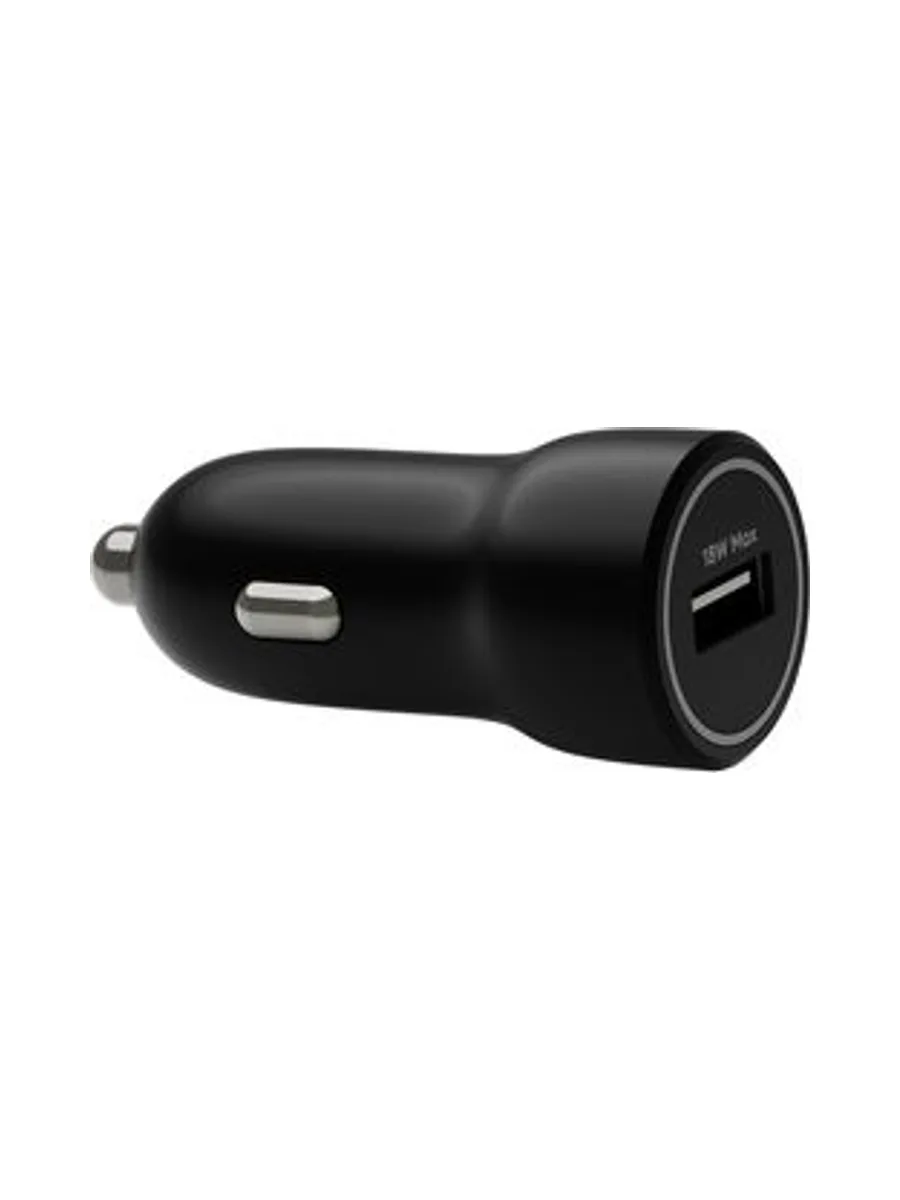 re-charge Car Charger USB-A 18W BLK 1